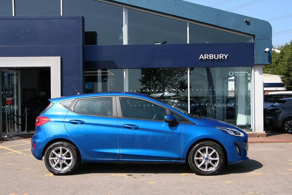 Ford Fiesta 1.1 Zetec KX69OPT Blue #4