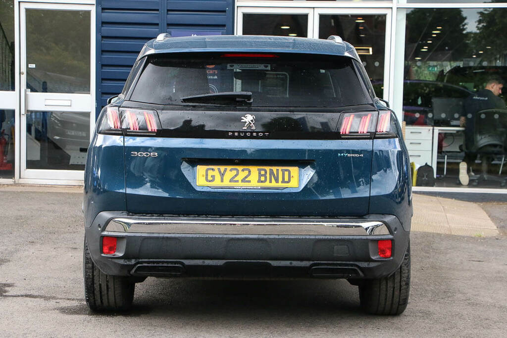 Peugeot 3008 1.6 Hybrid4 300 Allure Premium E-eat8 Blue #2
