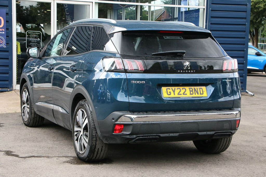 Peugeot 3008 1.6 Hybrid4 300 Allure Premium E-eat8 Blue #3