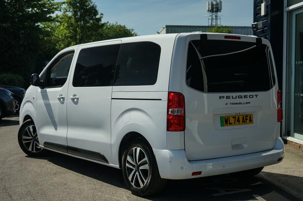 Peugeot e-Traveller 100Kw Allure Standard 8 Seat 75Kwh White #2