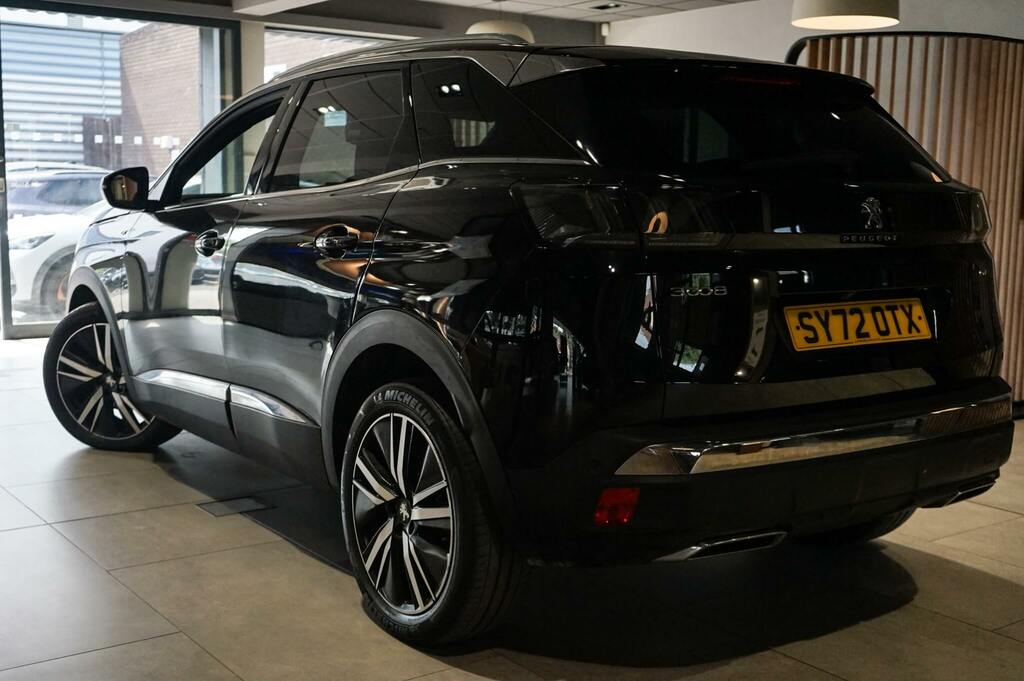 Peugeot 3008 1.2 Puretech Gt Premium Eat8 SY72OTX Black #2