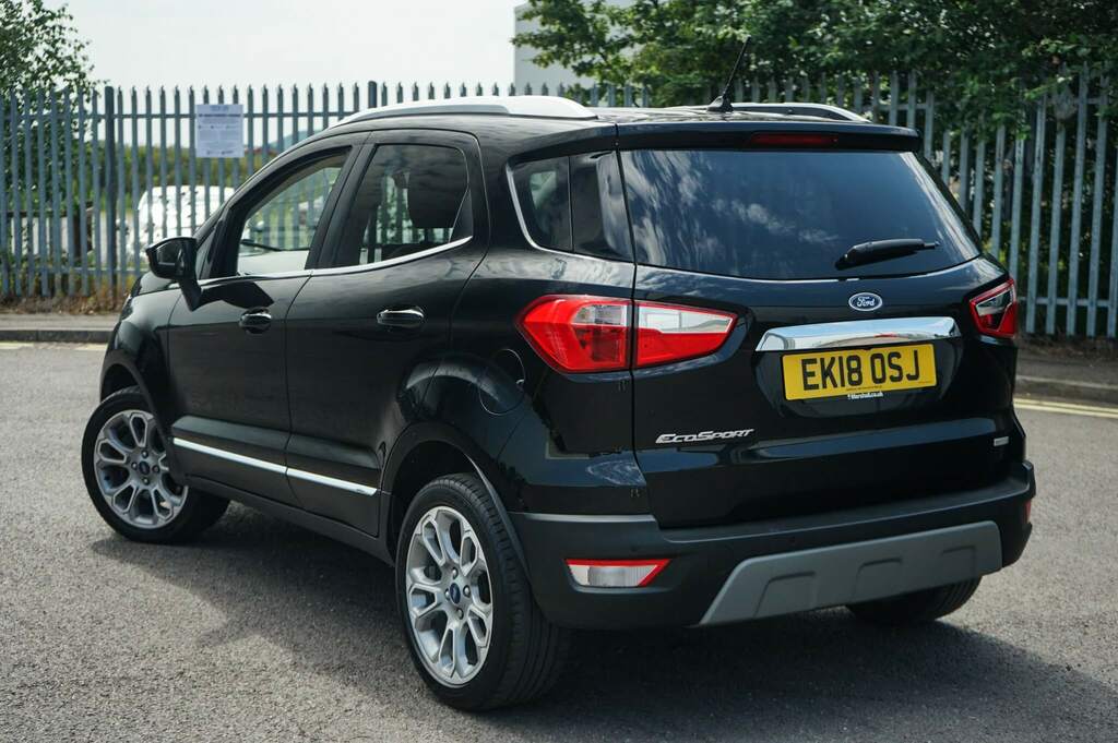Ford Ecosport 1.0 Ecoboost 125 Titanium EK18OSJ Black #2