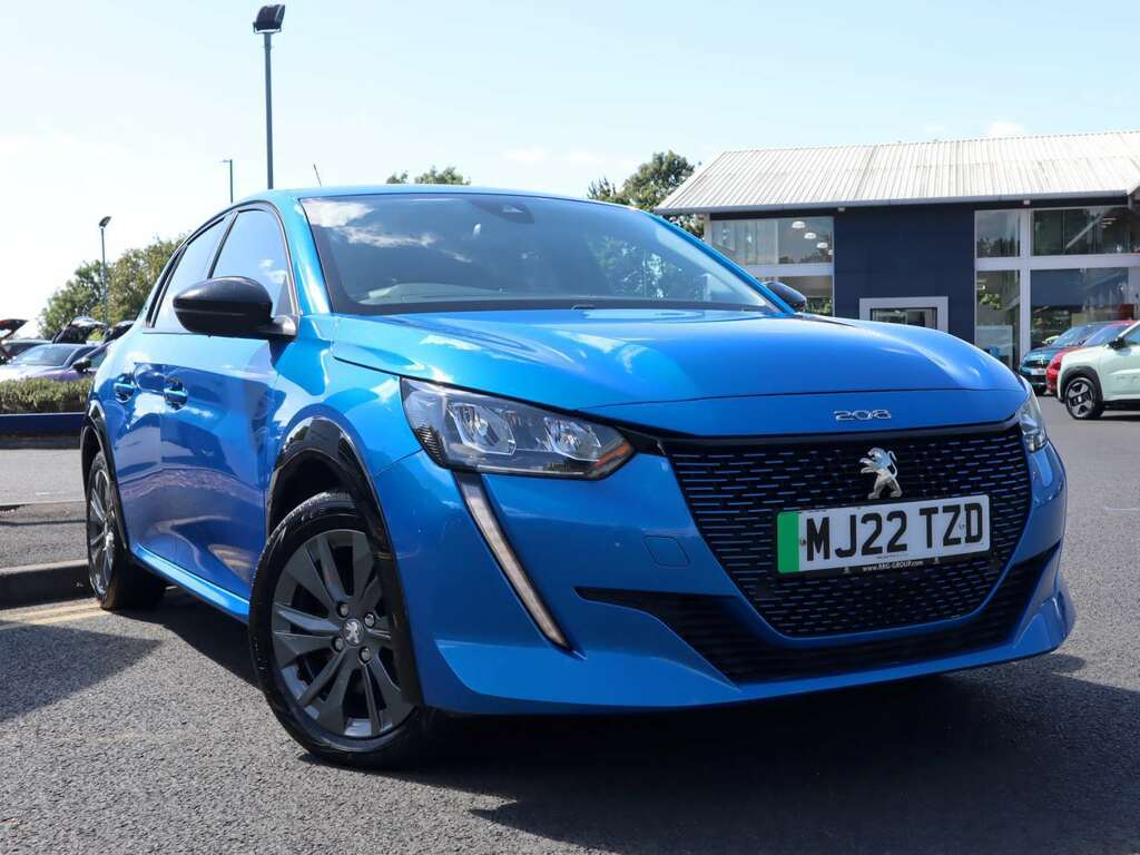 Peugeot e-208 100Kw Allure Premium 50Kwh Blue