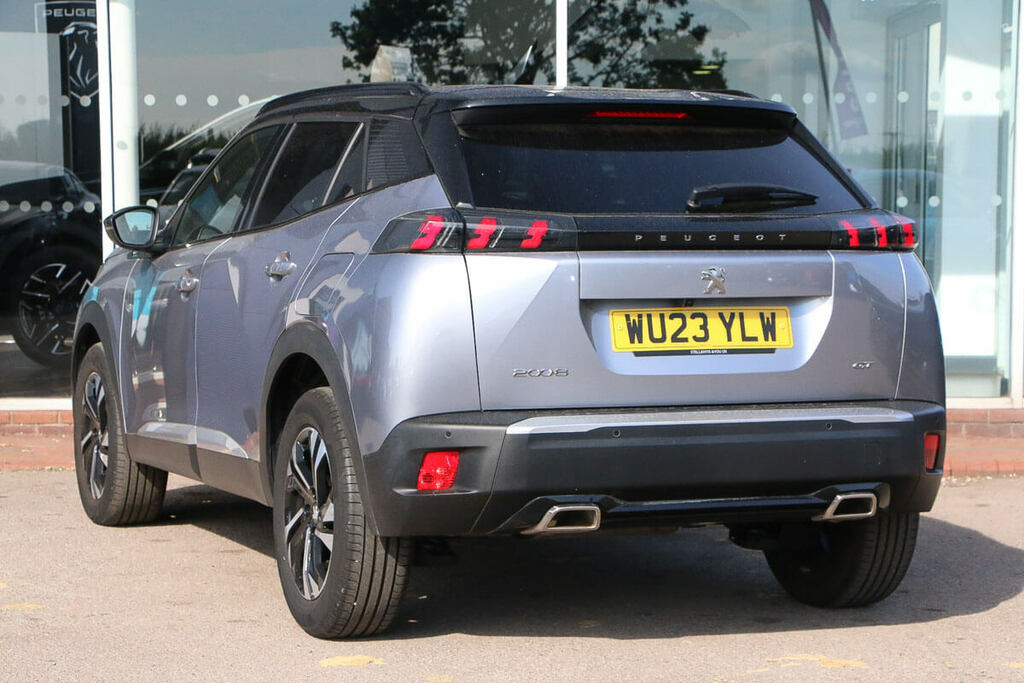 Peugeot 2008 1.2 Puretech 130 Gt Eat8 WU23YLW Grey #3