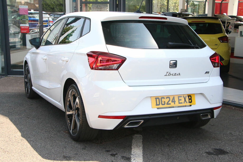 Seat Ibiza 1.0 Tsi 110 Fr Sport Ez Dsg DG24EXB White #3
