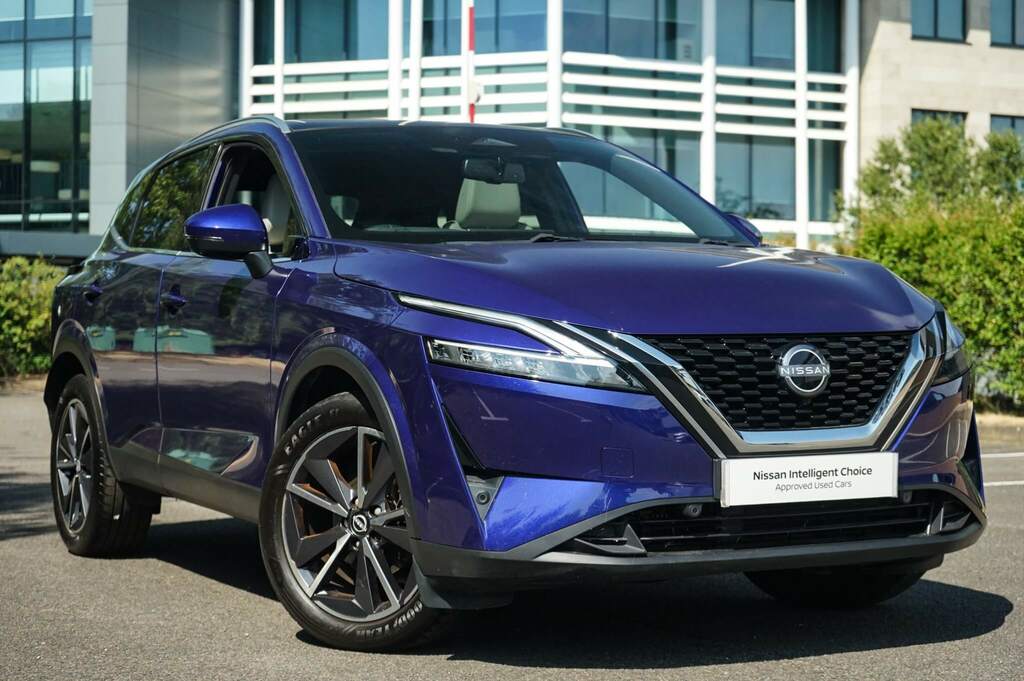 Nissan Qashqai 1.3 Dig-t Mh Tekna HJ23ZXW Blue