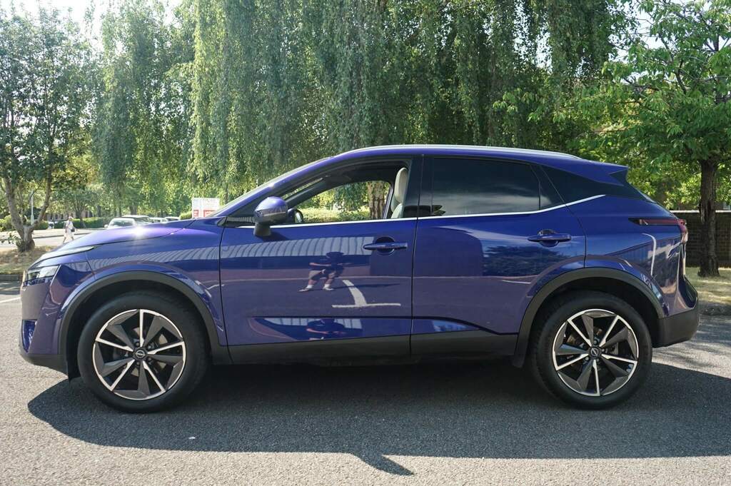 Nissan Qashqai 1.3 Dig-t Mh Tekna HJ23ZXW Blue #4