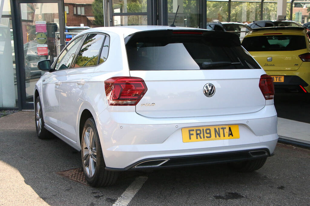 Volkswagen Polo 1.0 Tsi 115 R-line Dsg FR19NTA Silver #3