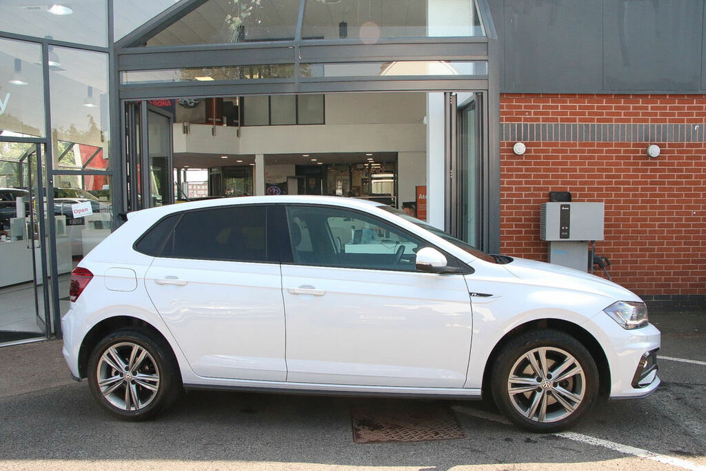 Volkswagen Polo 1.0 Tsi 115 R-line Dsg FR19NTA Silver #4