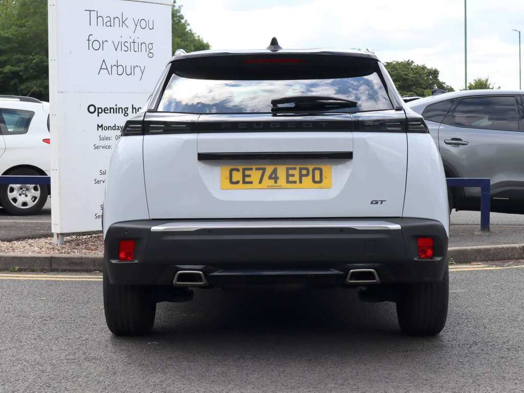 Peugeot 2008 1.2 Puretech 130 Gt Eat8 White #6