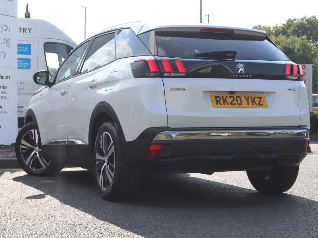 Peugeot 3008 1.6 Hybrid 225 Allure E-eat8 RK20YKZ White #5