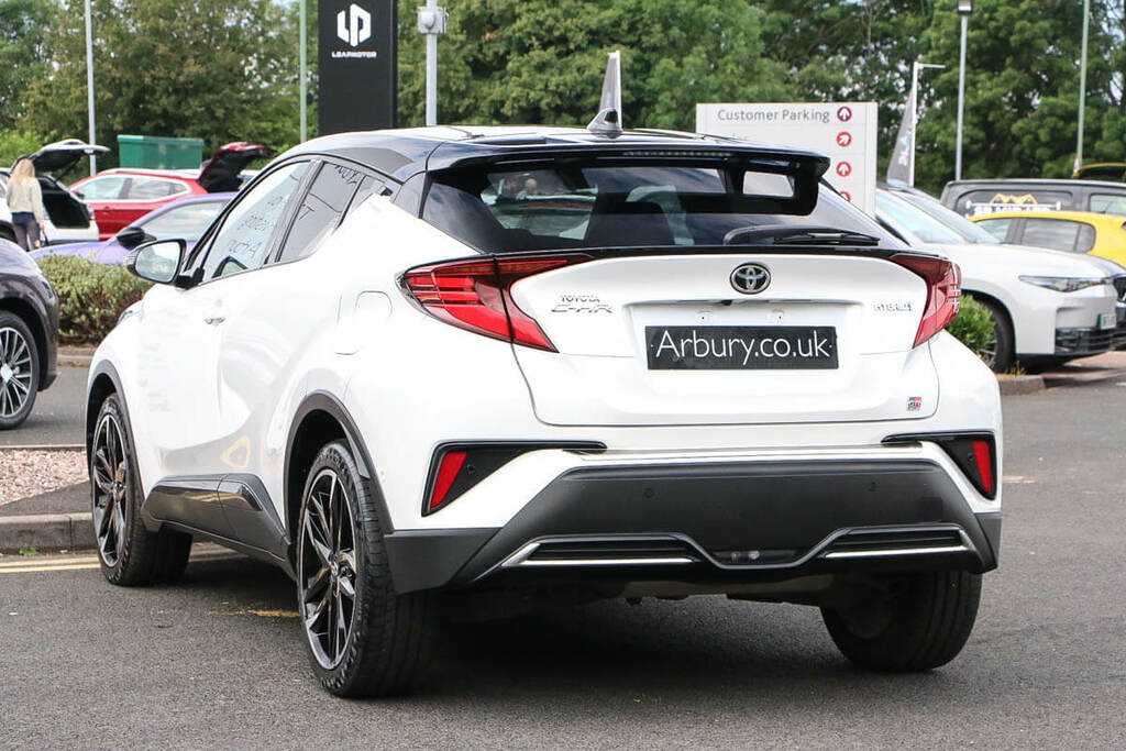 Toyota C-Hr 2.0 Hybrid Gr Sport Cvt BC22JNF White #4