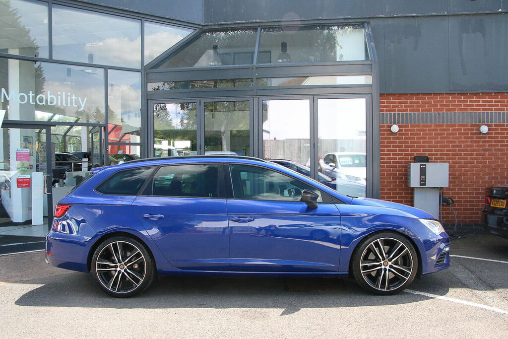 Seat Leon 2.0 Tsi Cupra 300 Ez Dsg 4Drive DE20CFK Blue #4