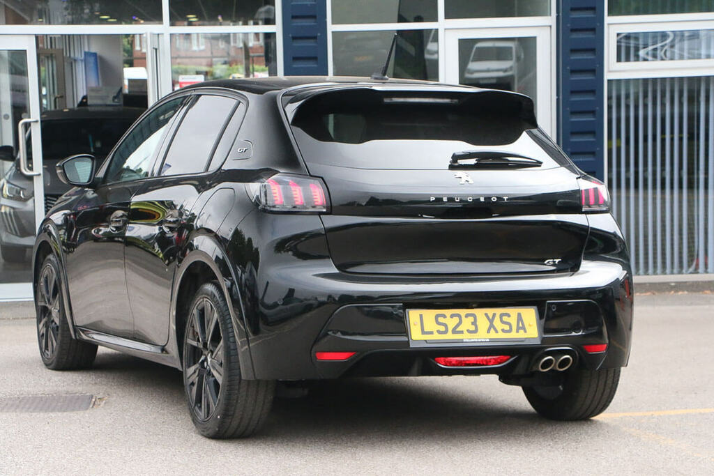 Peugeot 208 1.2 Puretech 130 Gt Eat8 LS23XSA Black #2