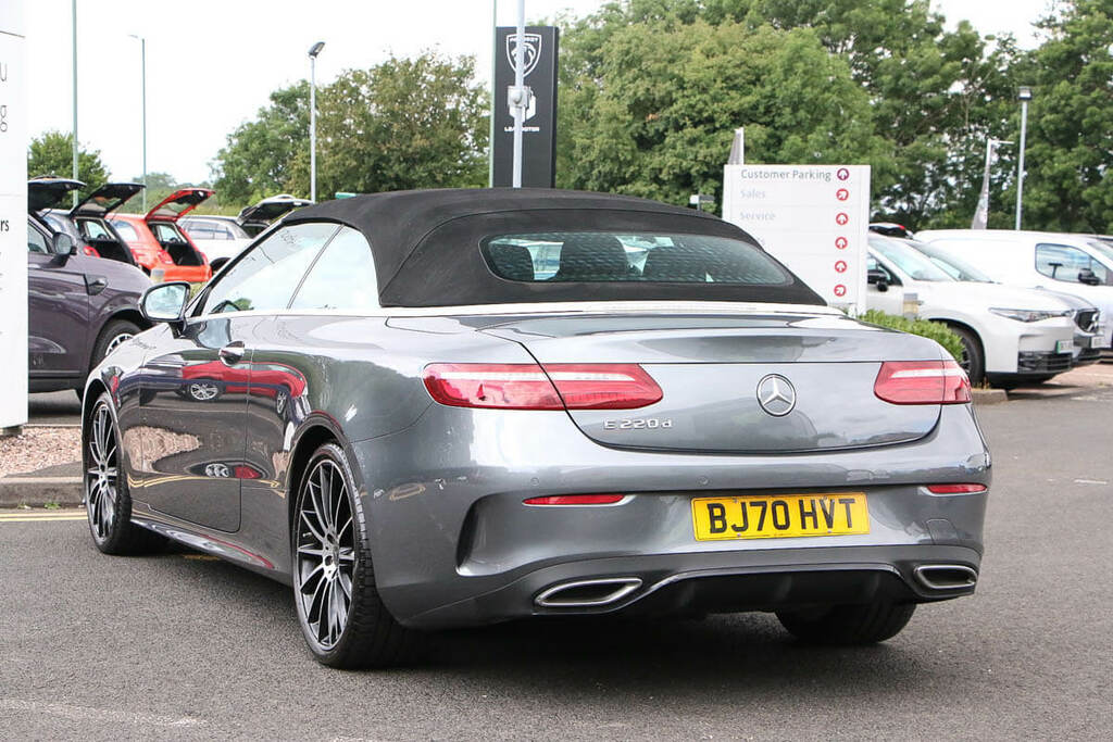 Mercedes-Benz E Class E220d Amg Line Night Ed. Prem Cab My20.5 201 BJ70HVT Grey #5