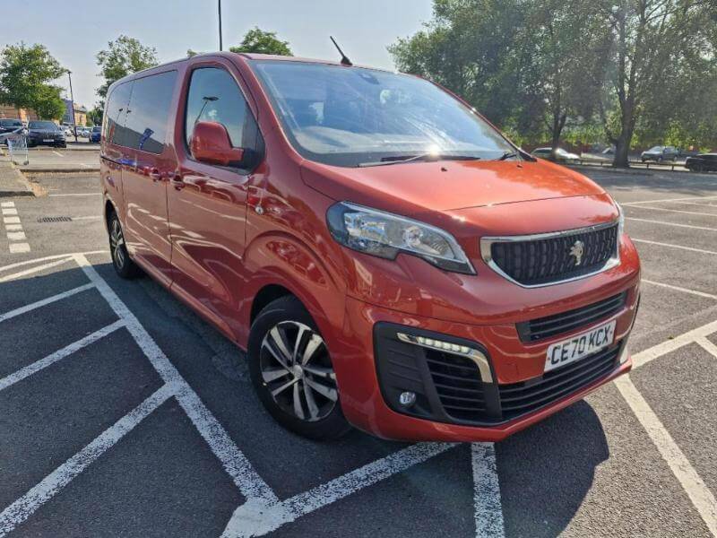 Peugeot Traveller 2.0 Bluehdi 150 Active Standard 8 Seat Red