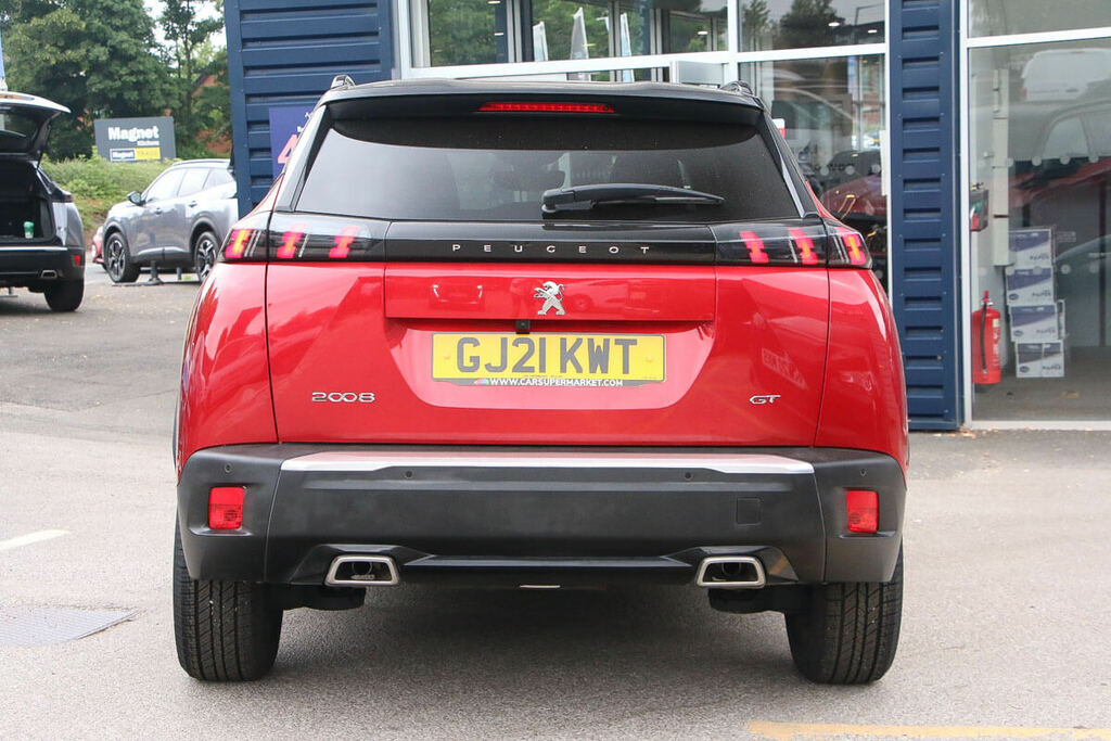 Peugeot 2008 1.2 Puretech 130 Gt Eat8 GJ21KWT Red #3