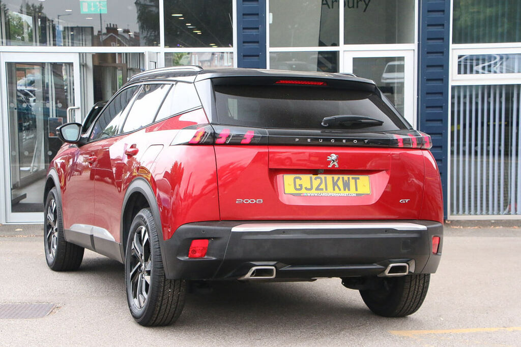 Peugeot 2008 1.2 Puretech 130 Gt Eat8 GJ21KWT Red #2