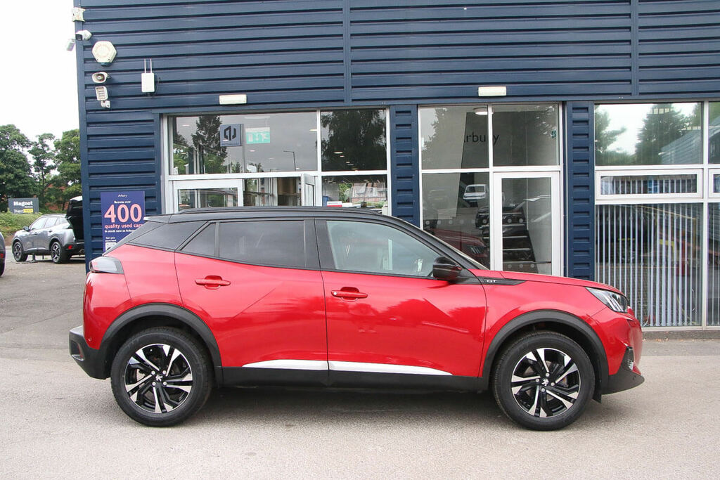 Peugeot 2008 1.2 Puretech 130 Gt Eat8 GJ21KWT Red #4