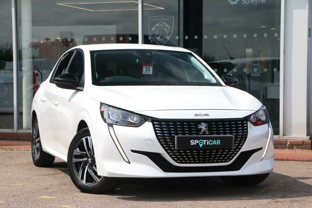 Peugeot 208 1.2 Puretech 100 Allure Premium BW23VWT White