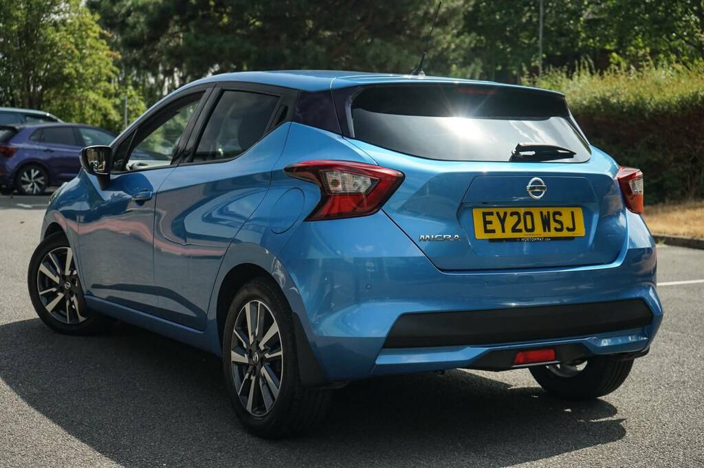 Nissan Micra 1.0 Ig-t 100 Tekna Xtronic Blue #3
