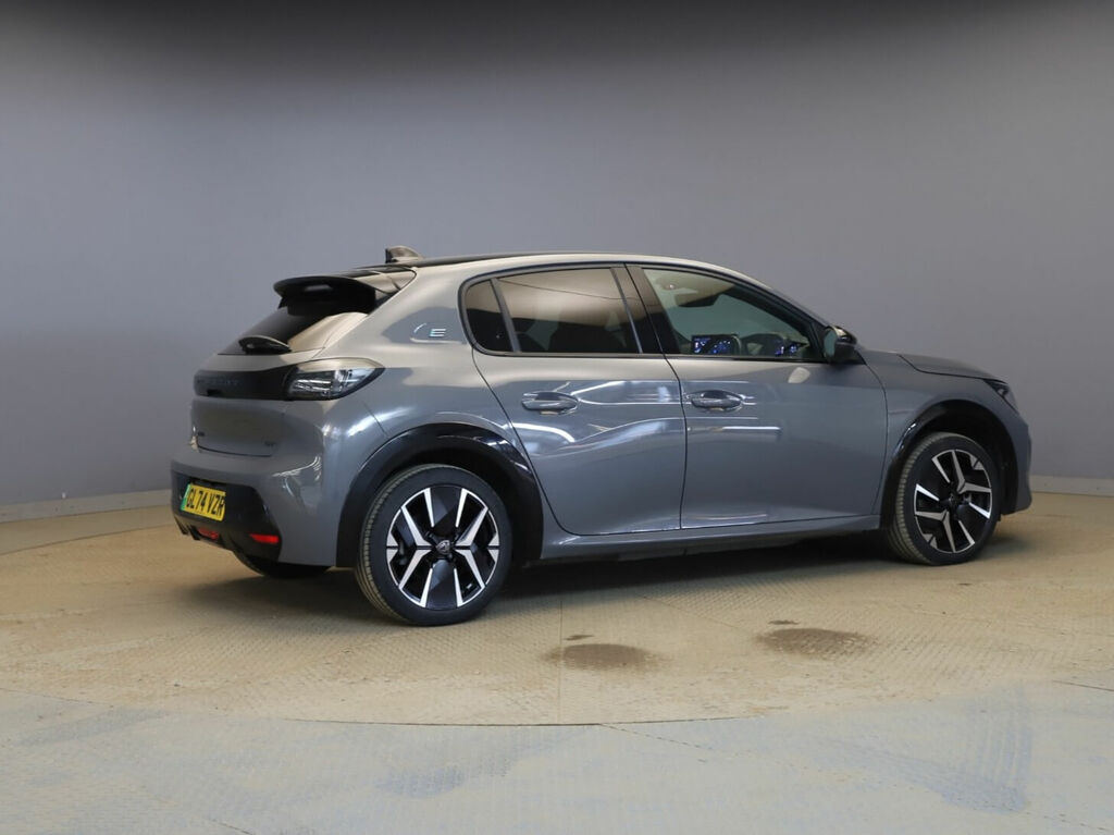 Peugeot e-208 51 Kwh 156 1-Speed Grey #3