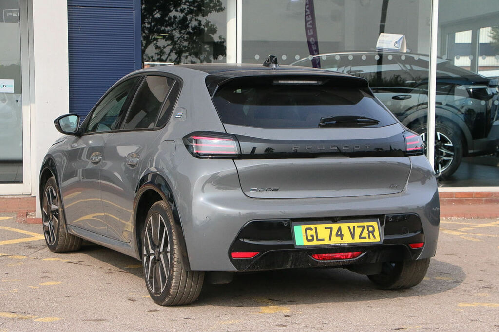 Peugeot e-208 51 Kwh 156 1-Speed GL74VZR Grey #3
