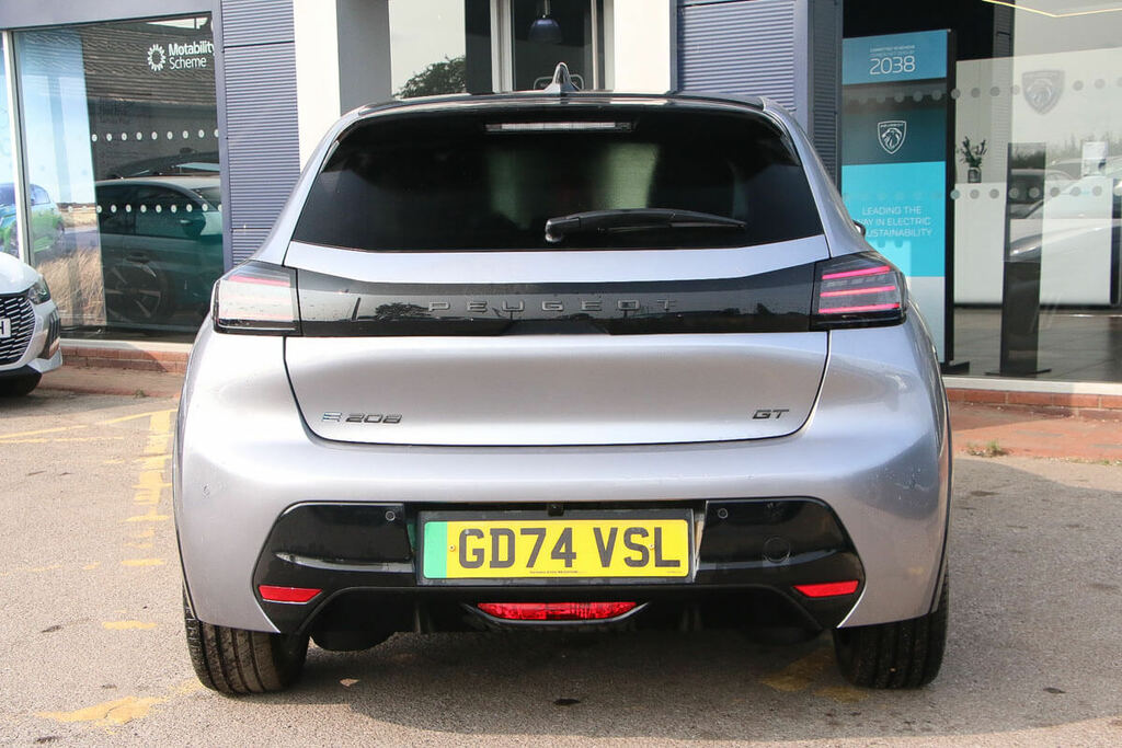 Peugeot e-208 51 Kwh 156 1-Speed GD74VSL Grey #3