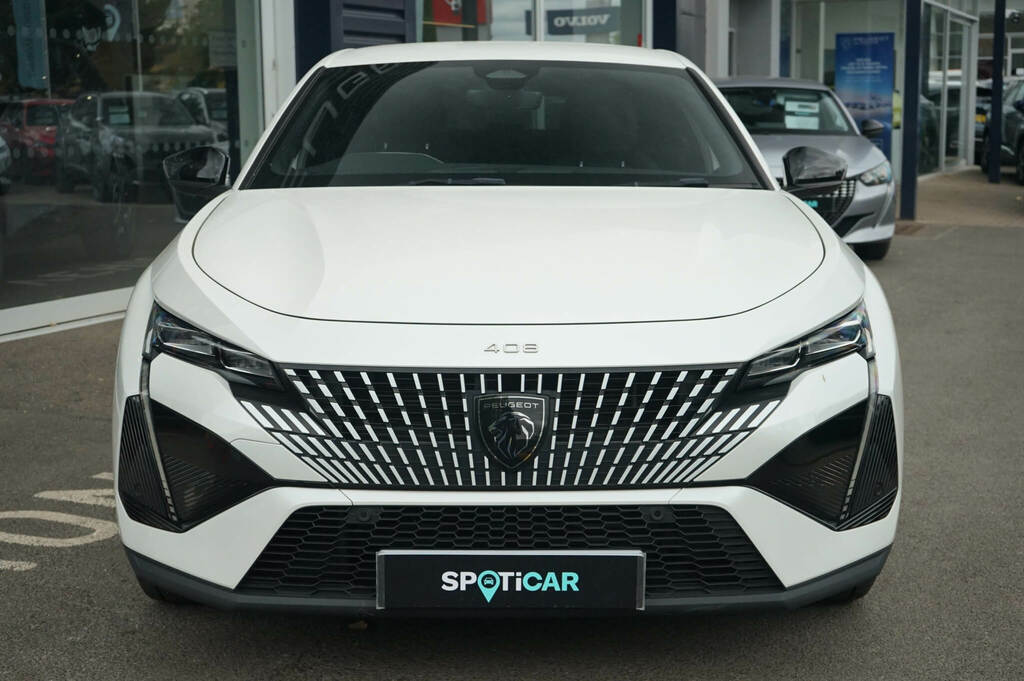 Peugeot 408 Plug-in Hybrid 225 E-eat8 8-Speed DH23LPE White #3