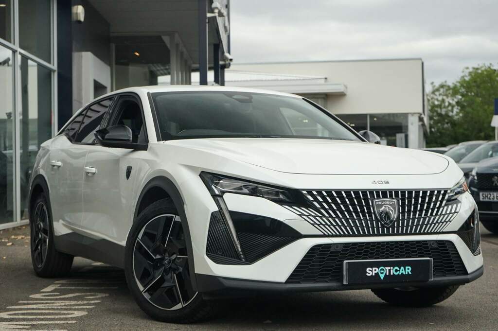 Peugeot 408 Plug-in Hybrid 225 E-eat8 8-Speed DH23LPE White
