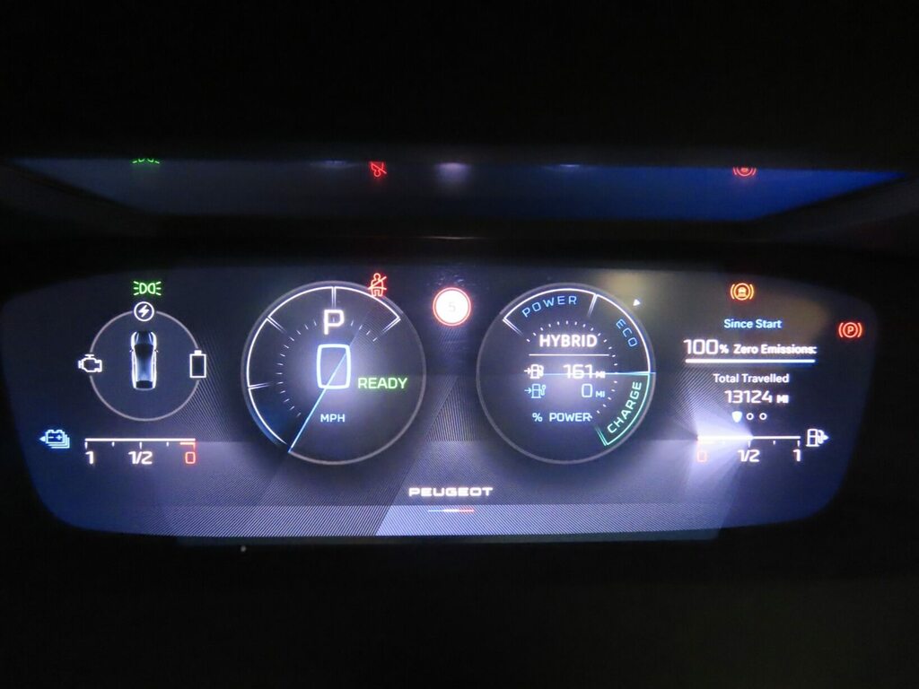 Peugeot 408 Plug-in Hybrid 225 E-eat8 8-Speed White