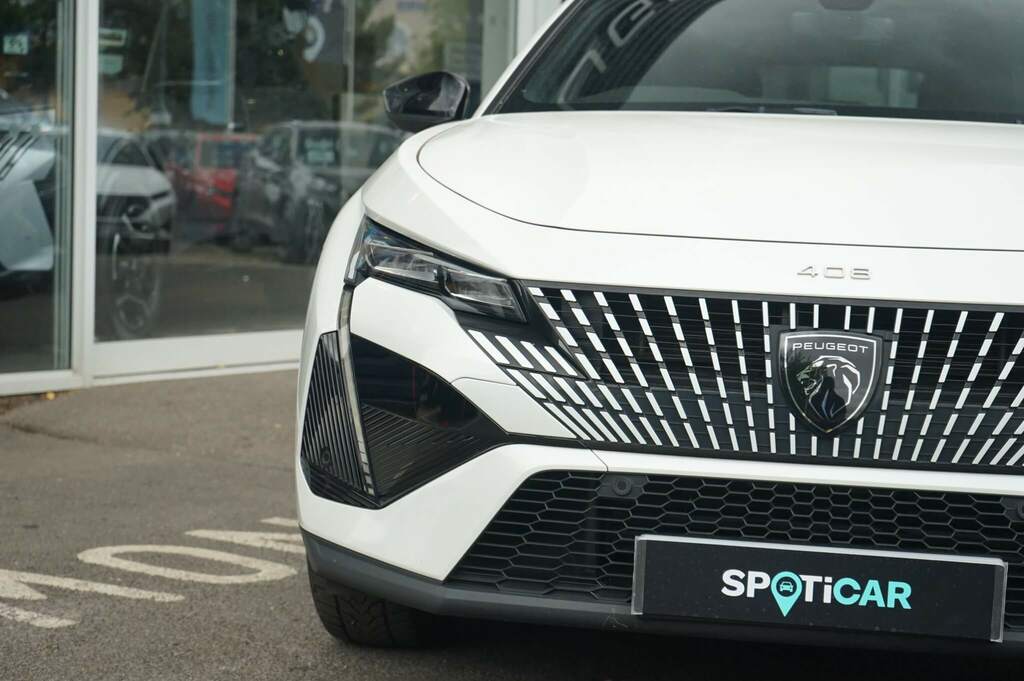 Peugeot 408 Plug-in Hybrid 225 E-eat8 8-Speed DH23LPE White #6