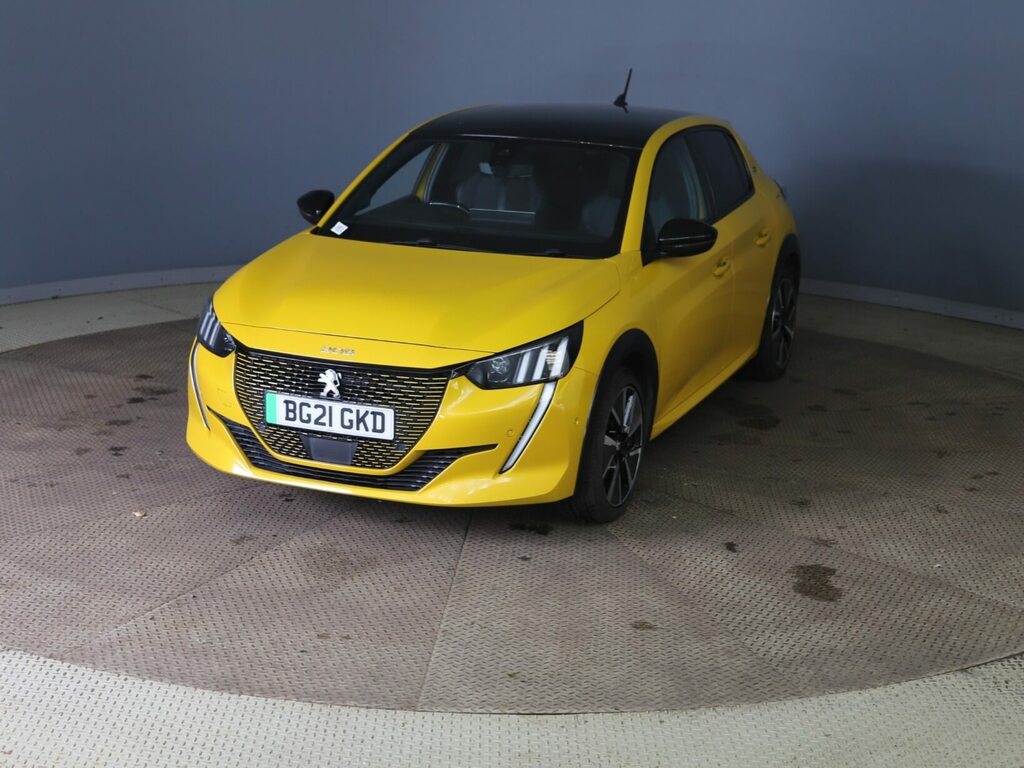 Peugeot e-208 Hatchback Black #9