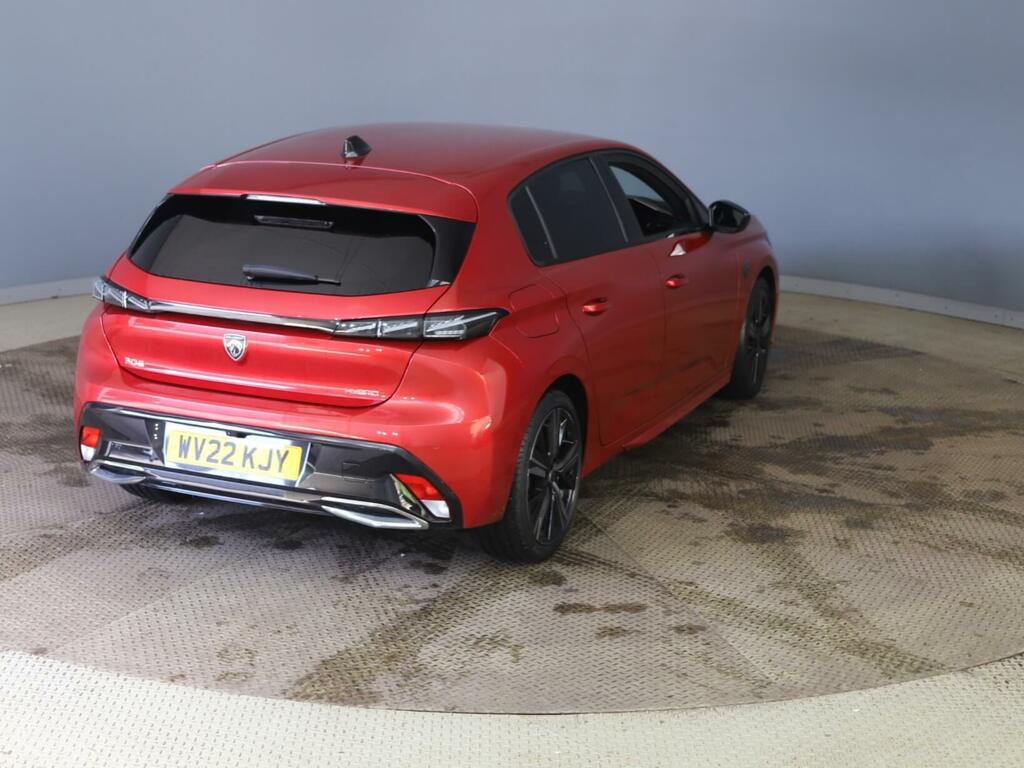 Peugeot 308 1.6 Plug-in Hybrid 225 Gt Premium E-eat8 Red #4