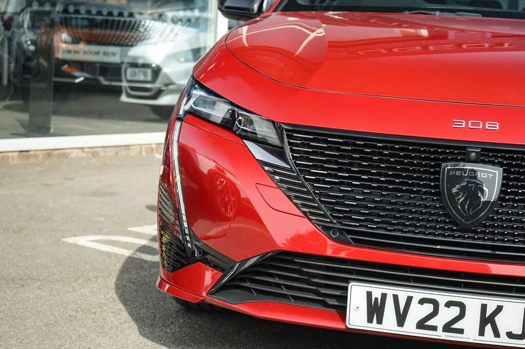 Peugeot 308 1.6 Plug-in Hybrid 225 Gt Premium E-eat8 Red #6