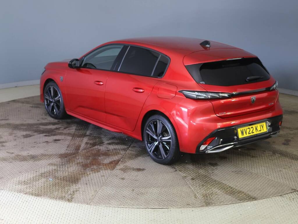 Peugeot 308 1.6 Plug-in Hybrid 225 Gt Premium E-eat8 Red #3