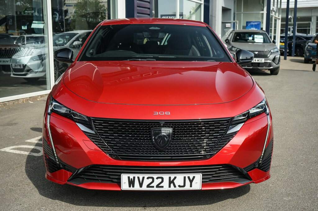 Peugeot 308 1.6 Plug-in Hybrid 225 Gt Premium E-eat8 Red #3