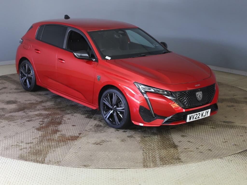 Peugeot 308 1.6 Plug-in Hybrid 225 Gt Premium E-eat8 Red