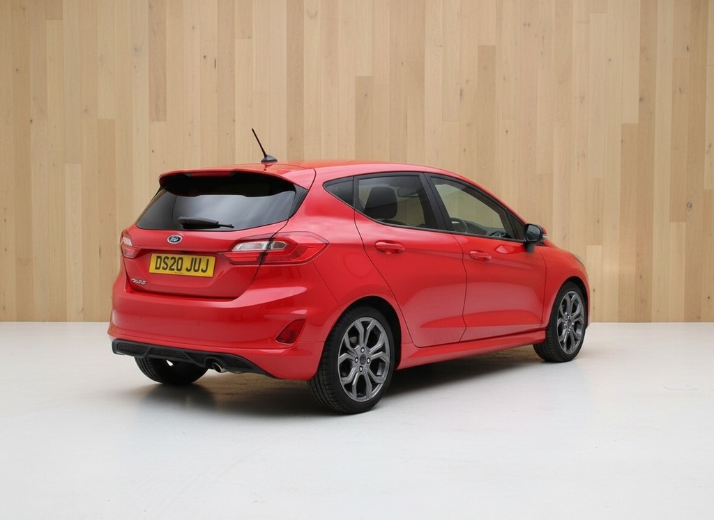 Ford Fiesta 1.0 Ecoboost 95 St-line Edition DS20JUJ Red #2