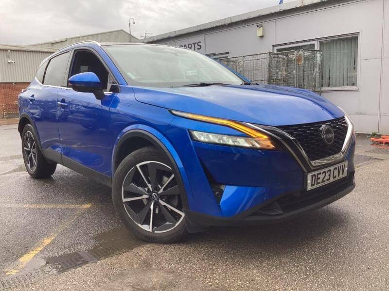Nissan Qashqai 1.3 Dig-t Mh Tekna Blue