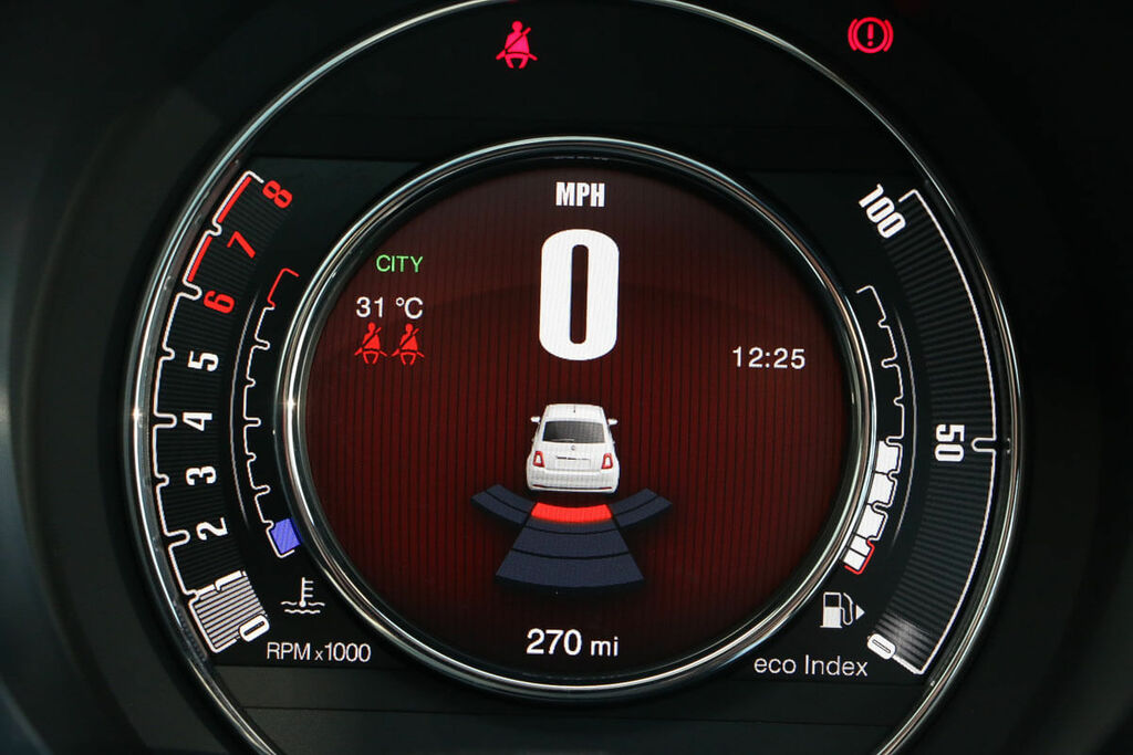 Fiat 500 Manual White #12
