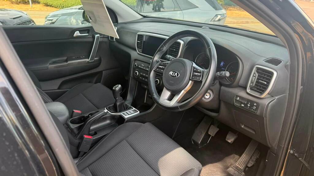 Kia Sportage 1.6 Gdi Isg 2 MA71WBZ Black #3