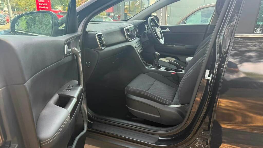 Kia Sportage 1.6 Gdi Isg 2 MA71WBZ Black #6
