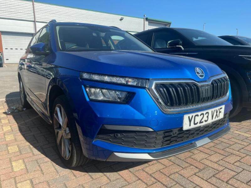 Skoda Kamiq 1.0 Tsi 110 Se L Executive Dsg Blue