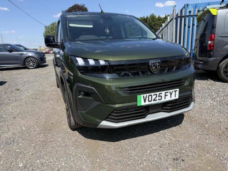 Peugeot Rifter Electric 1-Speed Green