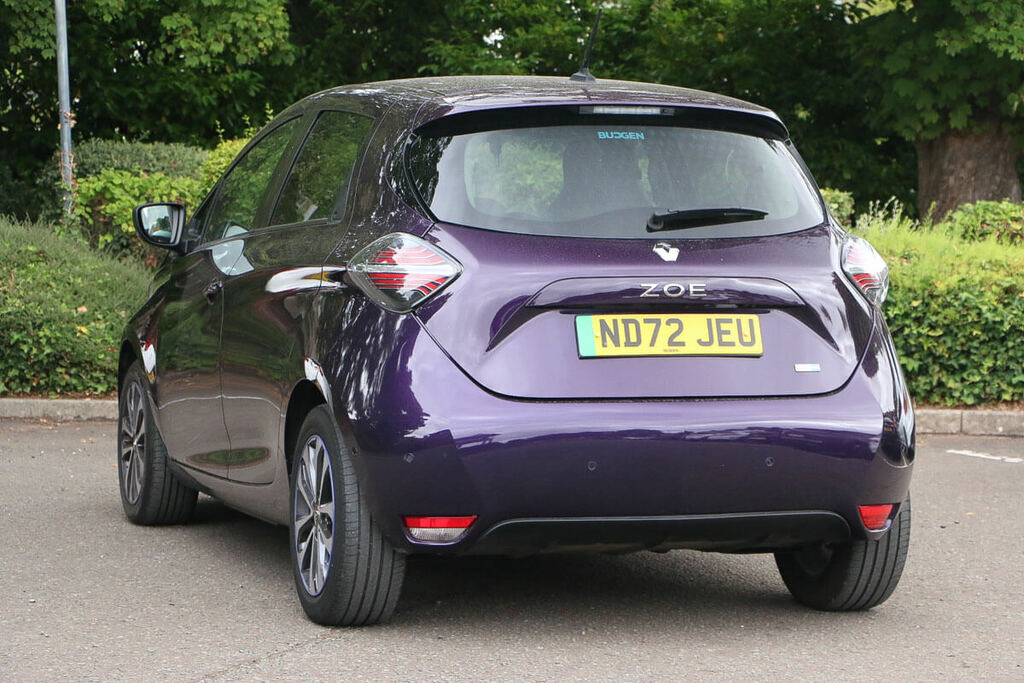 Renault Zoe 100Kw Gt Line R135 50Kwh Rapid Charge Purple #3