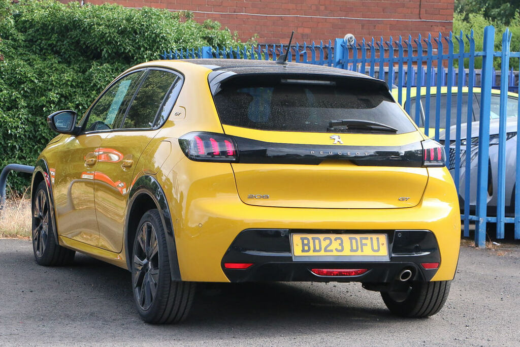 Peugeot 208 1.2 Puretech 100 Gt BD23DFU Yellow #4