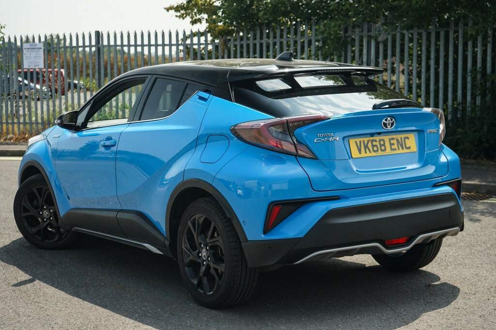 Toyota C-Hr 1.8 Hybrid Dynamic Cvt Blue #3