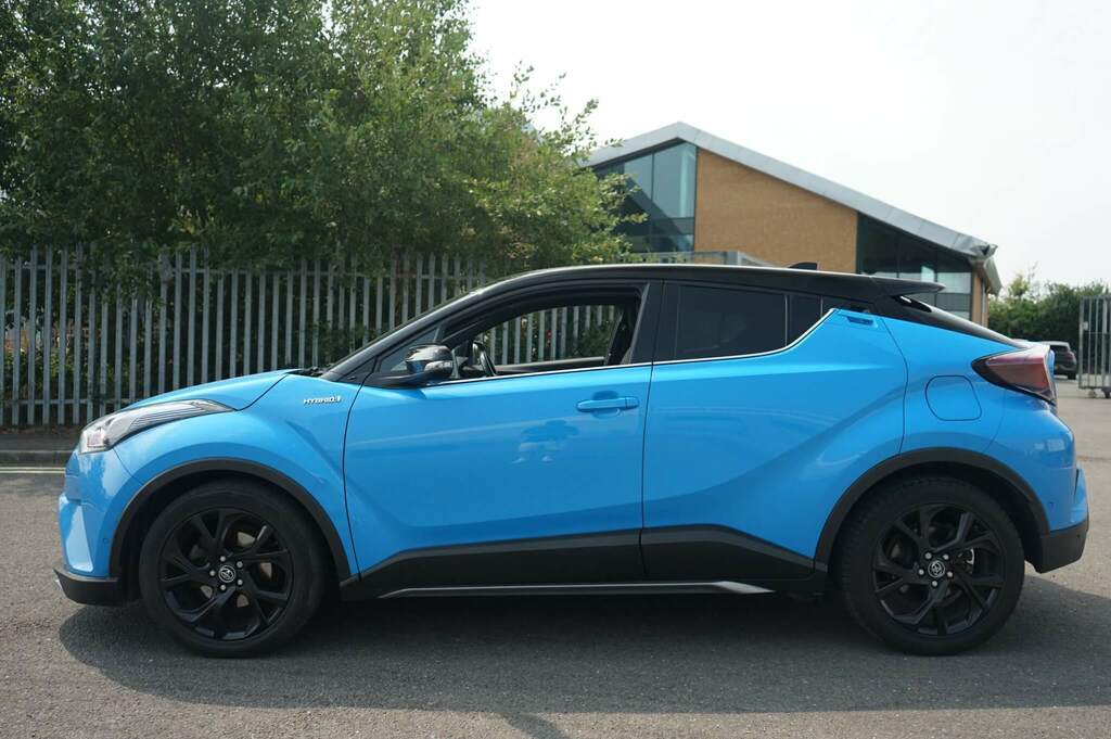 Toyota C-Hr 1.8 Hybrid Dynamic Cvt Blue #4
