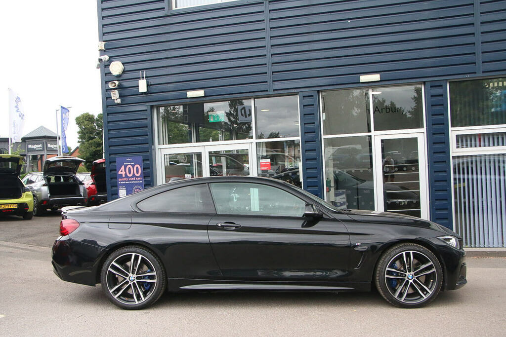 BMW 4 Series Gran Coupe 435D Xdrive M Sport Coupe YJ19ECK Black #4